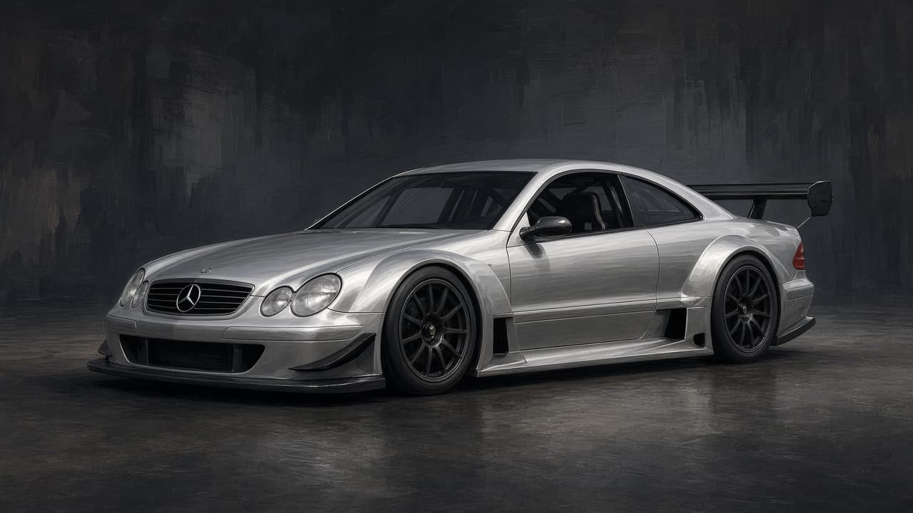 Illustration of a 2000 Mercedes-Benz CLK DTM Competition RS00-001